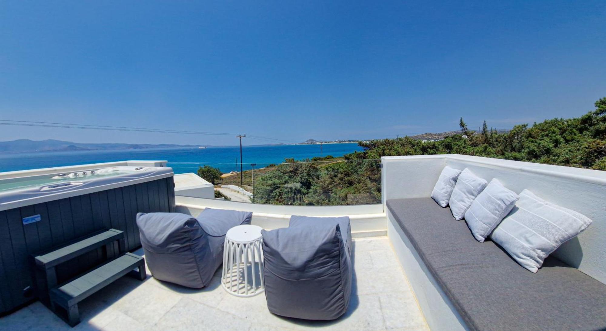 Seanfinity Beachfront Suites Mikri Vigla Cameră foto