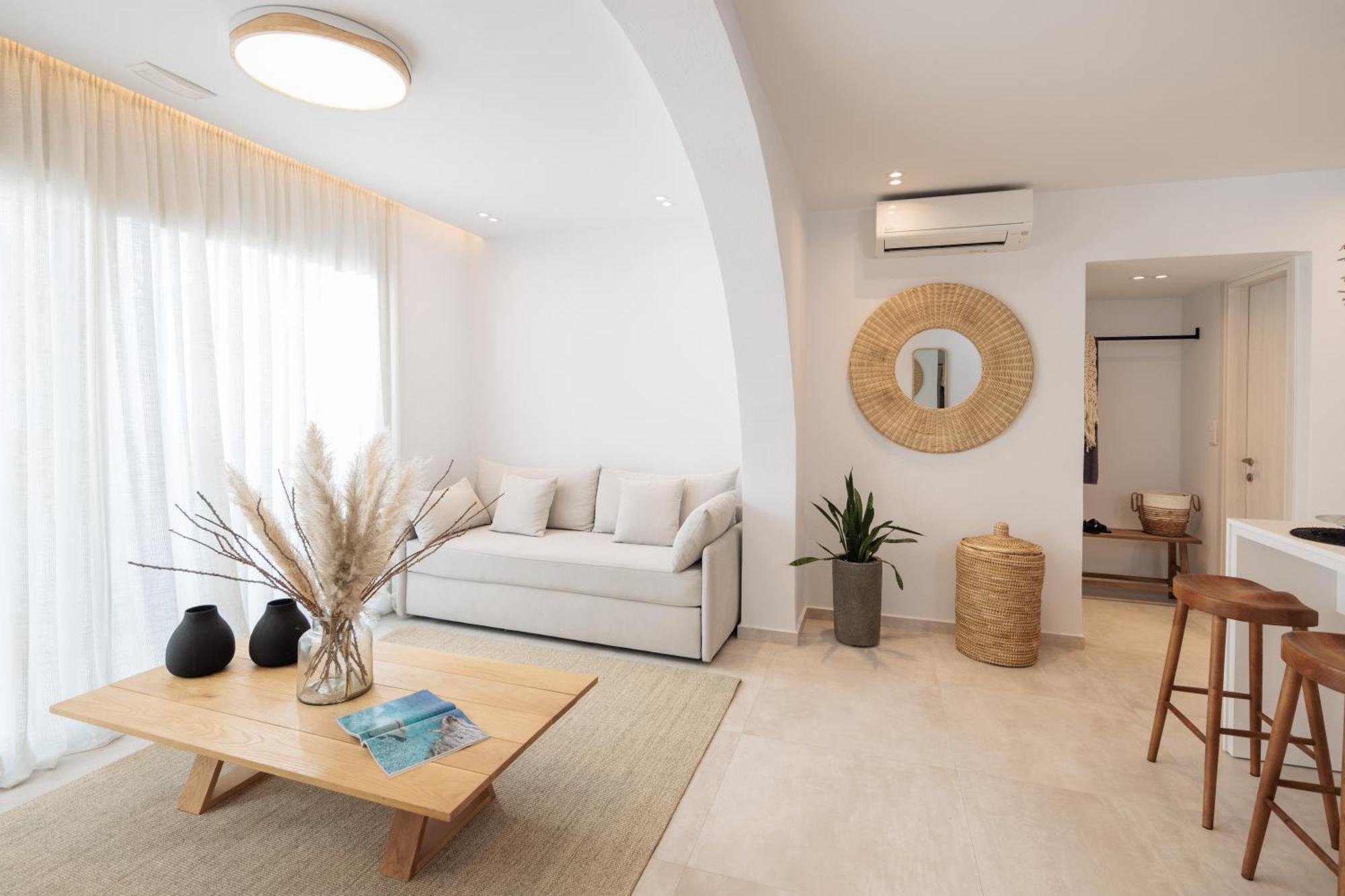 Seanfinity Beachfront Suites Mikri Vigla Cameră foto