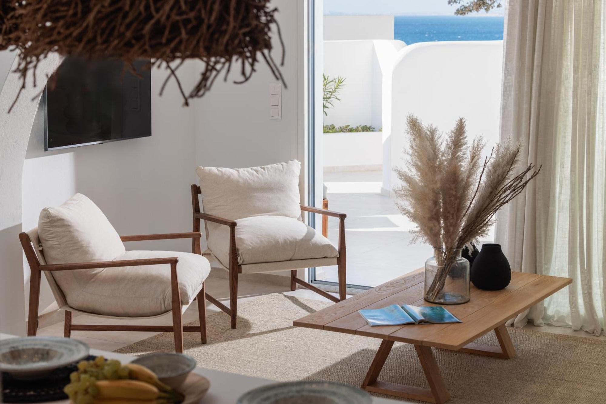 Seanfinity Beachfront Suites Mikri Vigla Cameră foto